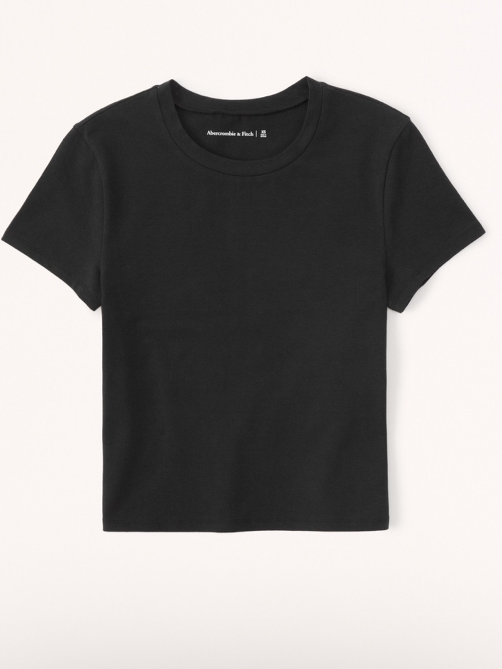 Abercrombie & Fitch Essential Baby Tee Black